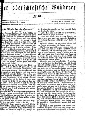 Der Oberschlesische Wanderer on Dec 22, 1840