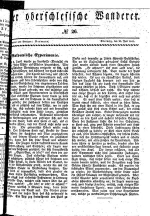 Der Oberschlesische Wanderer on Jun 22, 1841