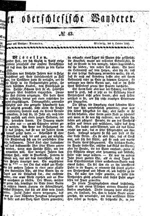 Der Oberschlesische Wanderer on Oct 4, 1842