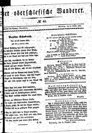 Der Oberschlesische Wanderer vom 11.10.1842