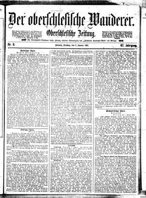 Der Oberschlesische Wanderer vom 08.01.1895