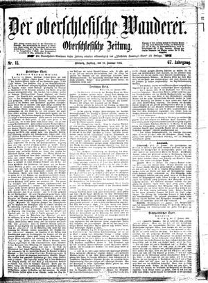 Der Oberschlesische Wanderer on Jan 18, 1895