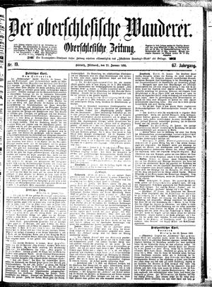 Der Oberschlesische Wanderer on Jan 23, 1895