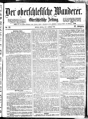 Der Oberschlesische Wanderer vom 01.02.1895