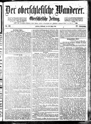 Der Oberschlesische Wanderer on Mar 20, 1895
