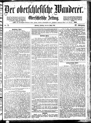 Der Oberschlesische Wanderer vom 24.03.1895