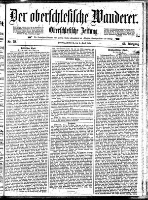 Der Oberschlesische Wanderer on Apr 3, 1895