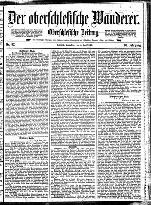 Der Oberschlesische Wanderer vom 06.04.1895