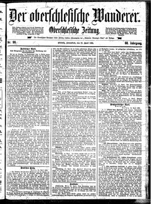 Der Oberschlesische Wanderer vom 27.04.1895