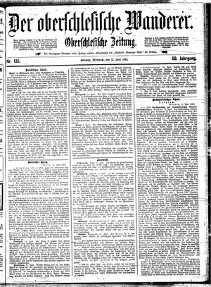 Der Oberschlesische Wanderer on Jun 12, 1895
