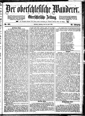 Der Oberschlesische Wanderer vom 23.06.1895