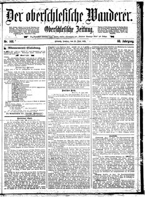 Der Oberschlesische Wanderer vom 28.06.1895