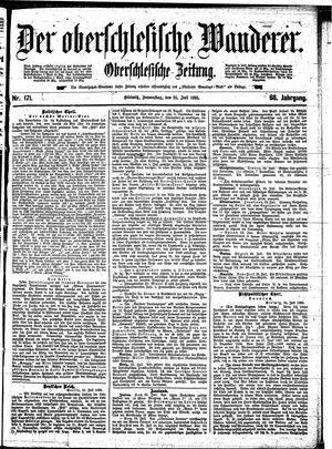 Der Oberschlesische Wanderer on Jul 25, 1895