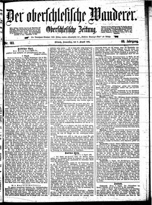 Der Oberschlesische Wanderer vom 08.08.1895