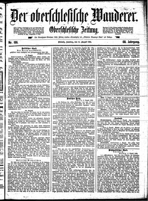 Der Oberschlesische Wanderer vom 11.08.1895