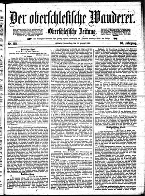 Der Oberschlesische Wanderer vom 15.08.1895