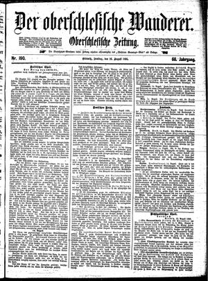 Der Oberschlesische Wanderer vom 16.08.1895