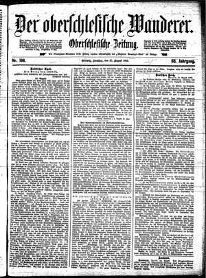Der Oberschlesische Wanderer vom 27.08.1895