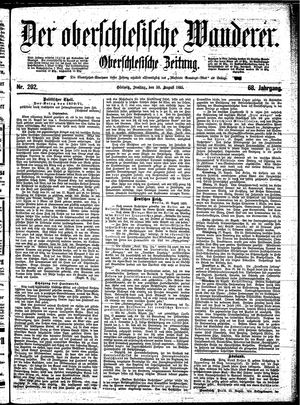 Der Oberschlesische Wanderer vom 30.08.1895