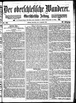 Der Oberschlesische Wanderer vom 05.09.1895