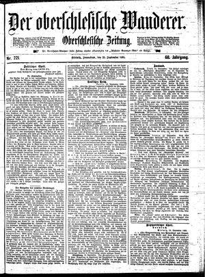 Der Oberschlesische Wanderer vom 21.09.1895
