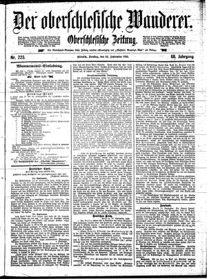 Der Oberschlesische Wanderer vom 24.09.1895