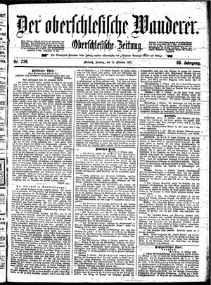 Der Oberschlesische Wanderer vom 11.10.1895