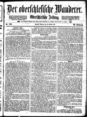 Der Oberschlesische Wanderer vom 13.10.1895
