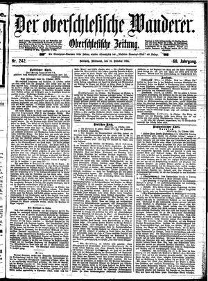 Der Oberschlesische Wanderer on Oct 16, 1895