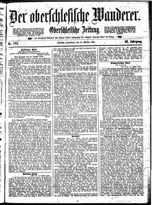 Der Oberschlesische Wanderer on Oct 19, 1895