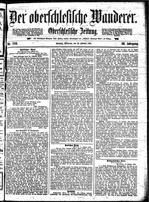 Der Oberschlesische Wanderer vom 23.10.1895