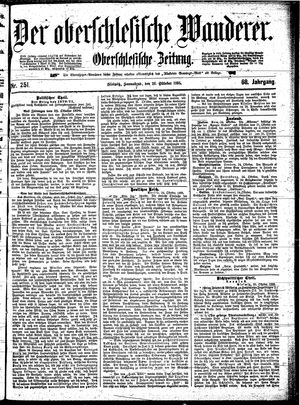 Der Oberschlesische Wanderer vom 26.10.1895