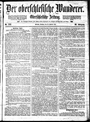 Der Oberschlesische Wanderer vom 29.10.1895