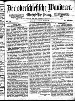 Der Oberschlesische Wanderer vom 16.11.1895