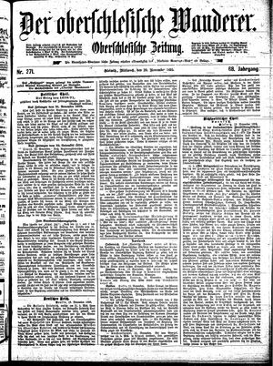 Der Oberschlesische Wanderer vom 20.11.1895