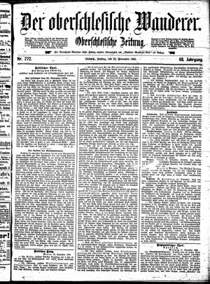 Der Oberschlesische Wanderer vom 22.11.1895