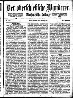 Der Oberschlesische Wanderer vom 27.11.1895
