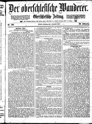 Der Oberschlesische Wanderer vom 01.12.1895