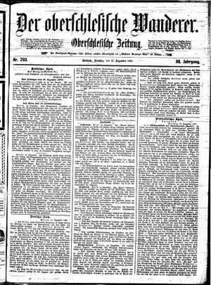 Der Oberschlesische Wanderer vom 17.12.1895