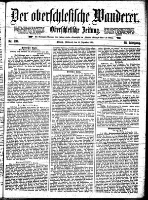 Der Oberschlesische Wanderer vom 18.12.1895