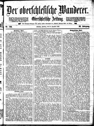 Der Oberschlesische Wanderer vom 22.12.1895
