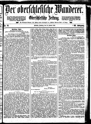 Der Oberschlesische Wanderer vom 19.01.1896