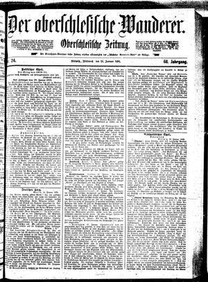 Der Oberschlesische Wanderer vom 29.01.1896