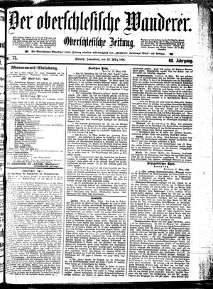 Der Oberschlesische Wanderer vom 28.03.1896