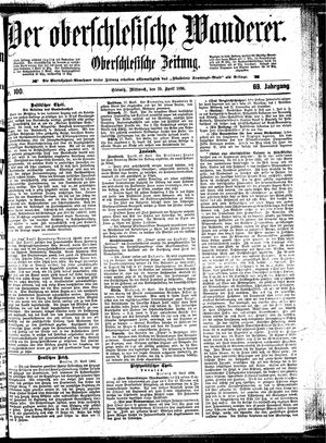 Der Oberschlesische Wanderer on Apr 29, 1896