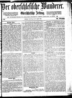 Der Oberschlesische Wanderer vom 30.04.1896