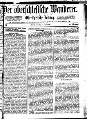 Der Oberschlesische Wanderer on Jun 4, 1896