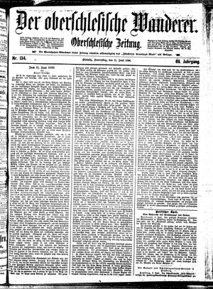 Der Oberschlesische Wanderer vom 11.06.1896
