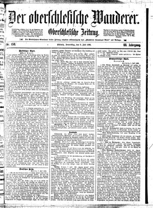 Der Oberschlesische Wanderer vom 09.07.1896