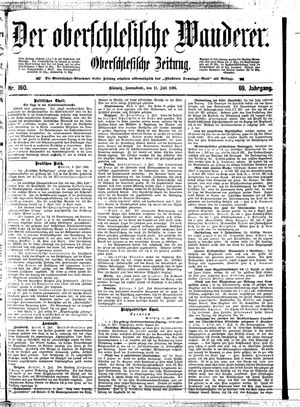 Der Oberschlesische Wanderer vom 11.07.1896